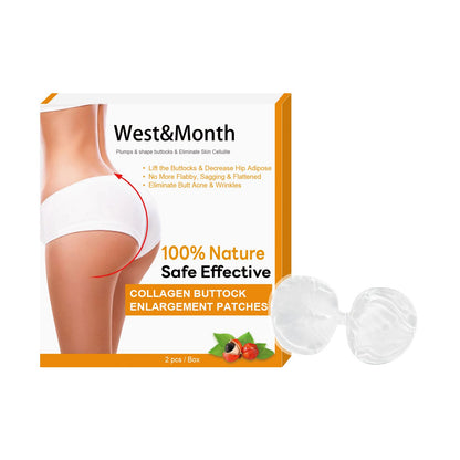 West&Month Collagen Butt Lift And Buttocks Firming Skin, Hip Lift And Peach Butt Lift