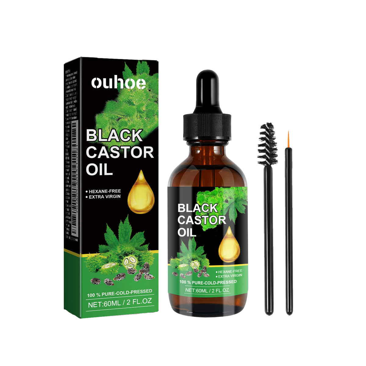 OUHOE Castor Oil Hair Conditioner, Nourishes Hair Roots Softens Hair And Prevents Loss Hair Conditioner